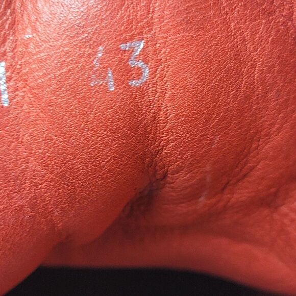 Anonyme Paris Men's Size 10 High Top Sneaker In Blue Gold & Red Patent Leather - Picture 8 of 10